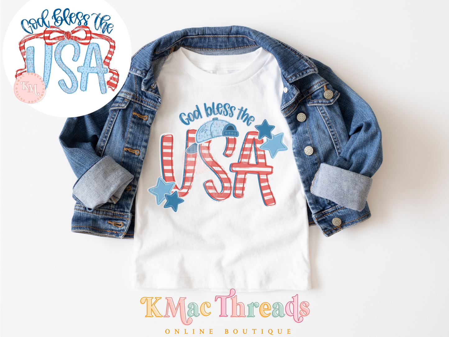 God Bless The USA Boy/Girl