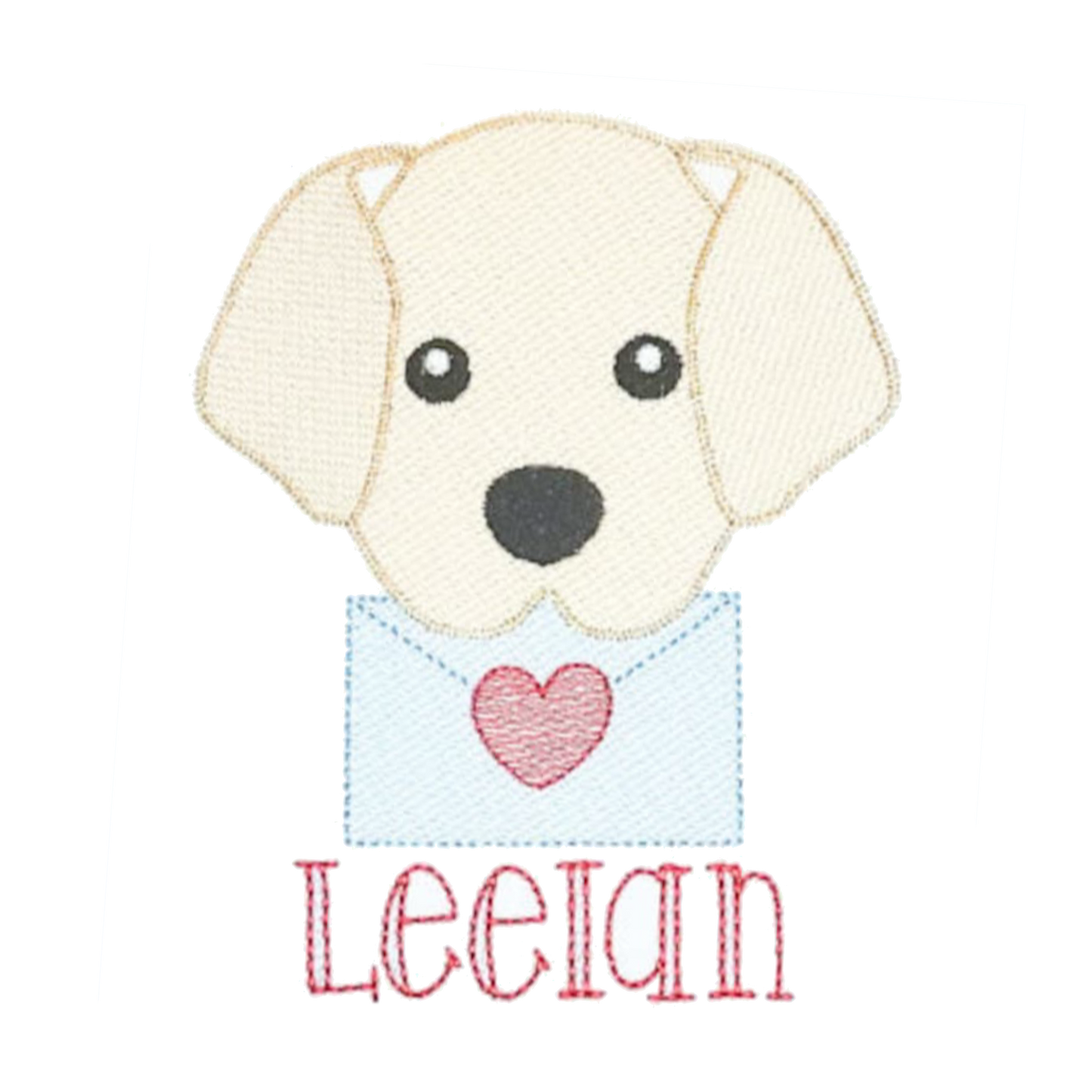 Boy Puppy with Name