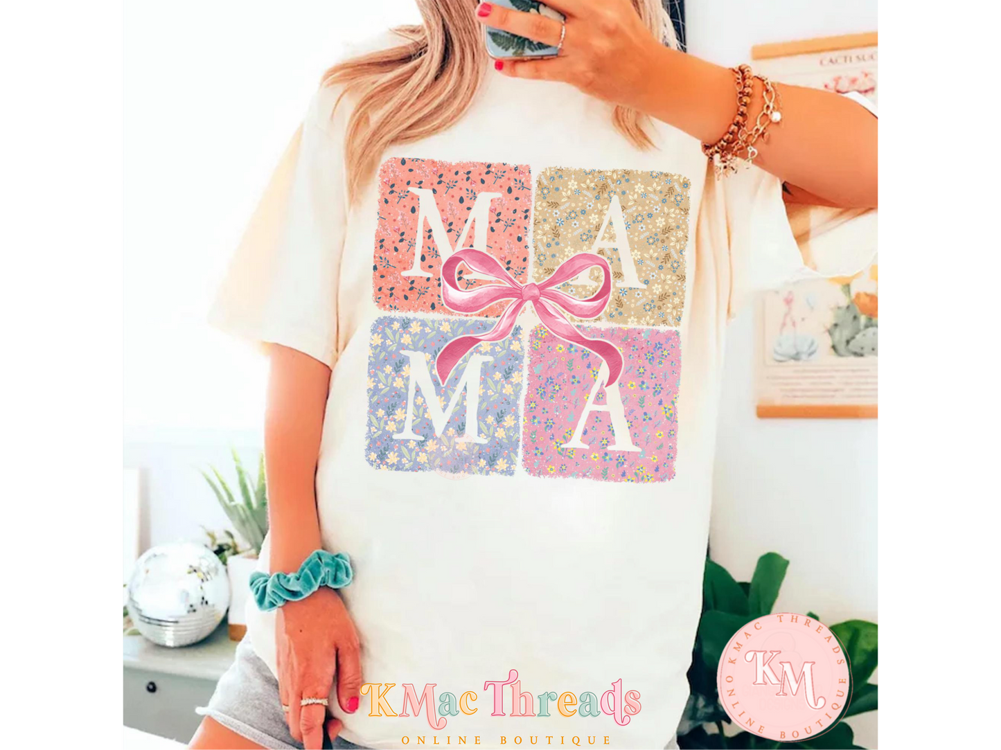 Quad Floral Mama