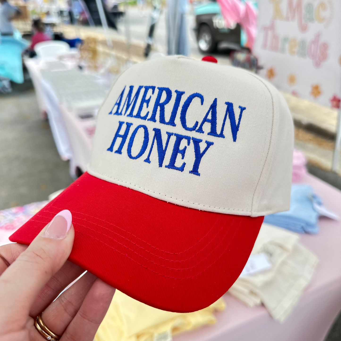 American Honey Embroidered Hat