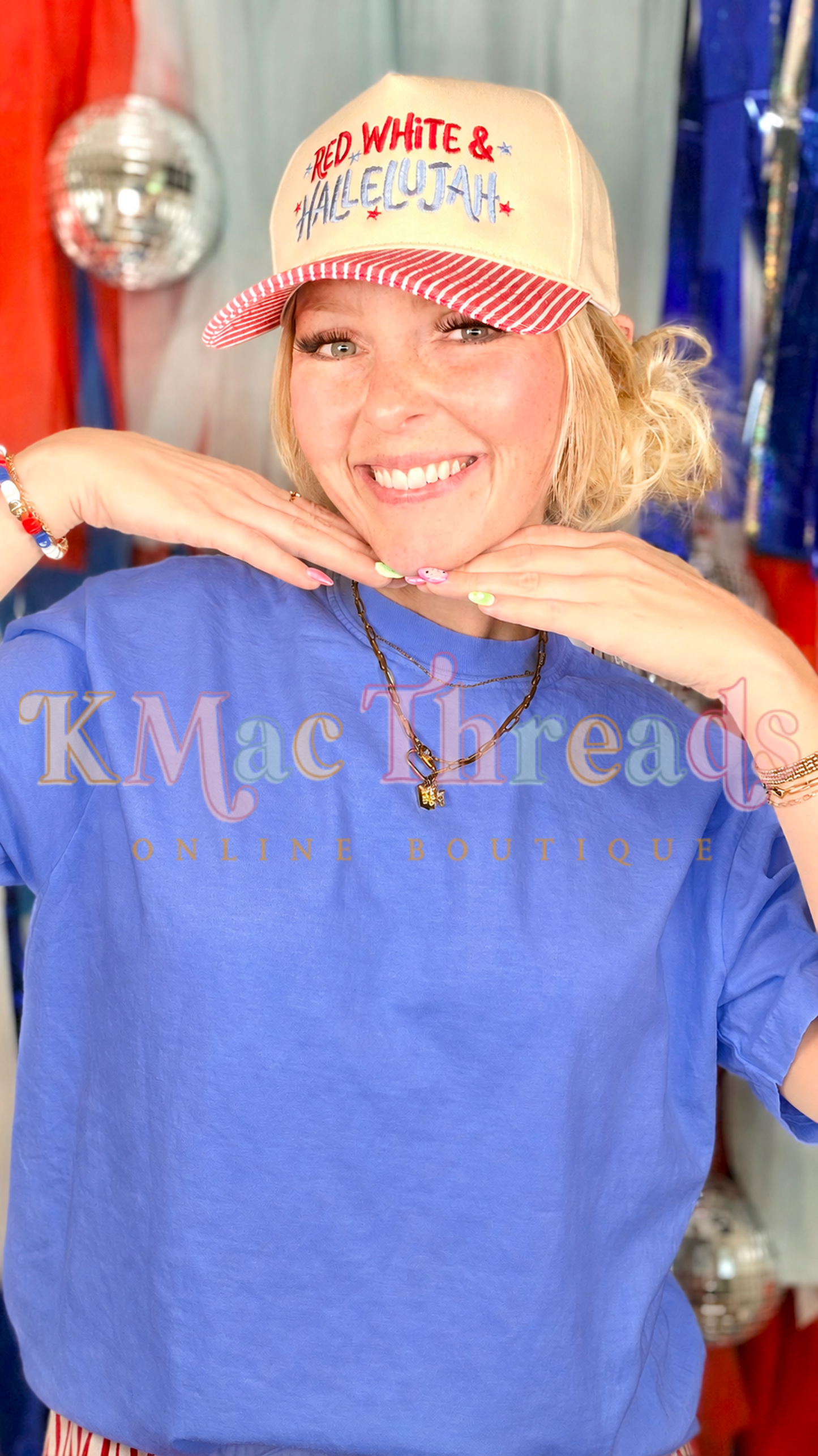 America Flo Blue CC Story Mock