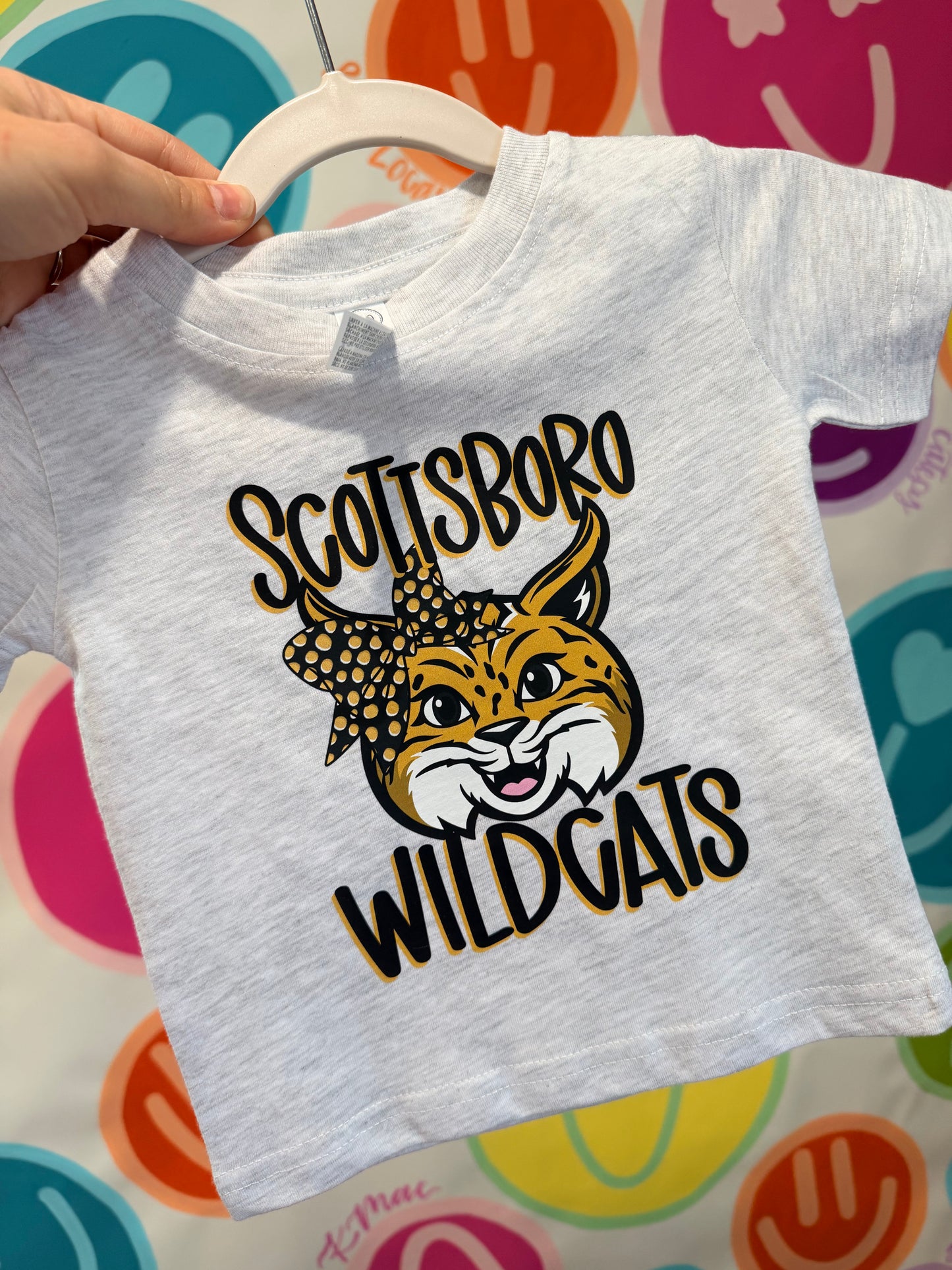 Girls Child Tshirts Scottsboro Wildcats