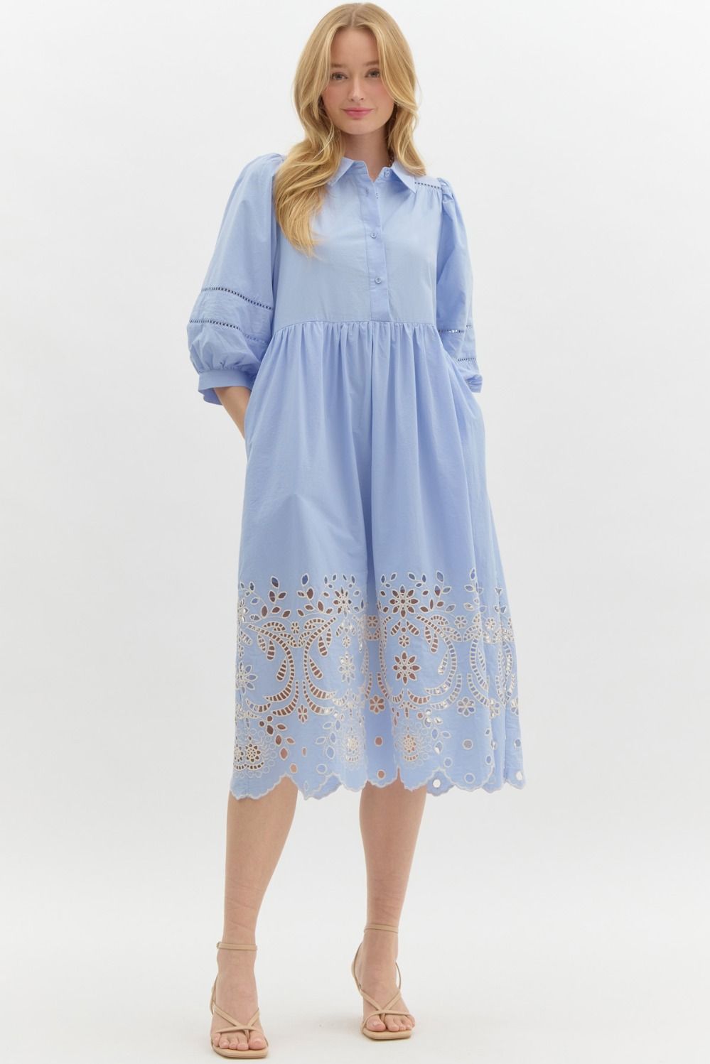 Entro Chambray Dress