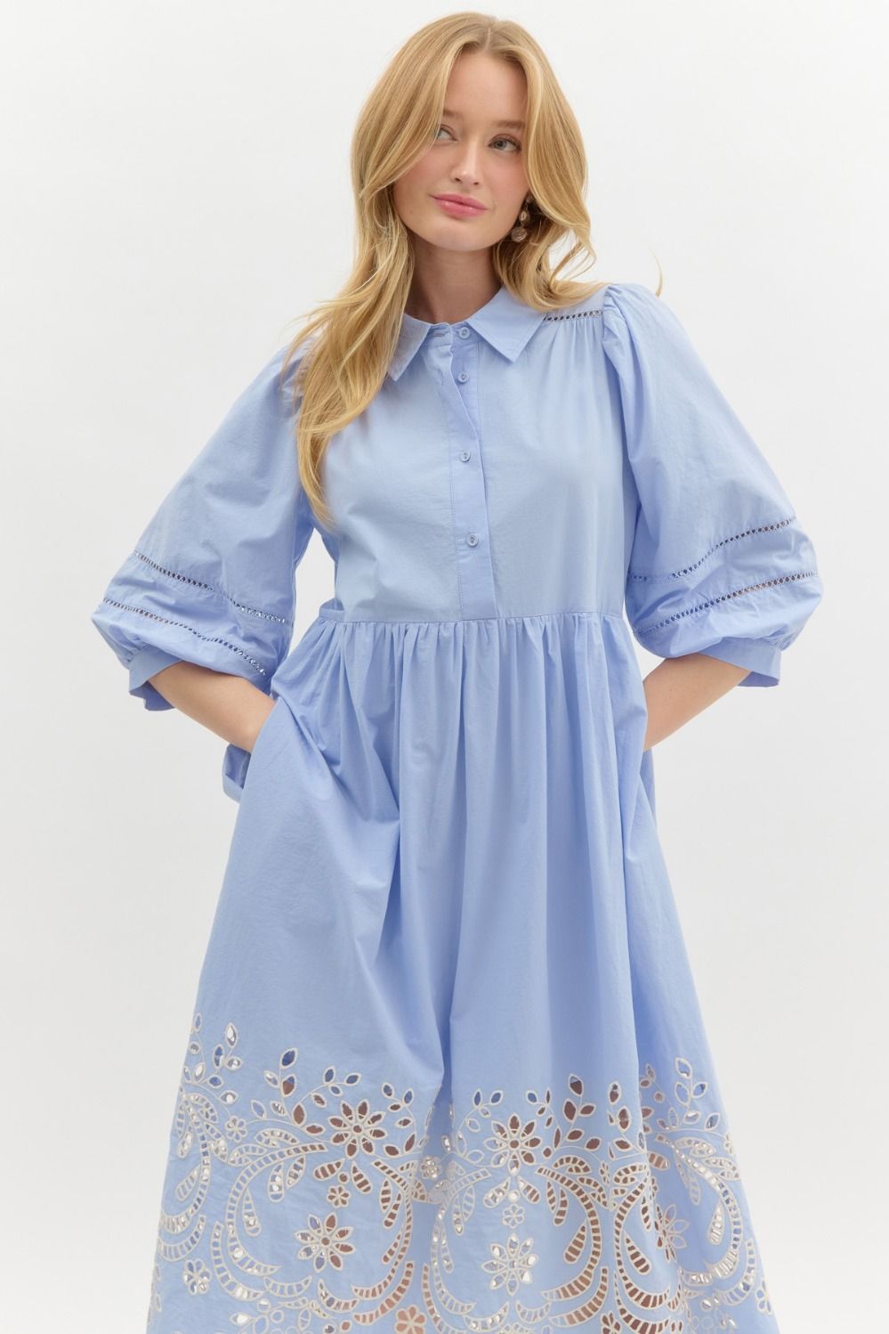Entro Chambray Dress