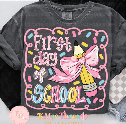 First Day Of School Sprinkles