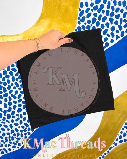 Holding Black Football Blue & Gold Smart Mockup