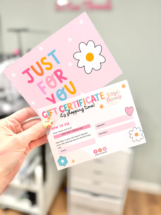 Gift Certificate