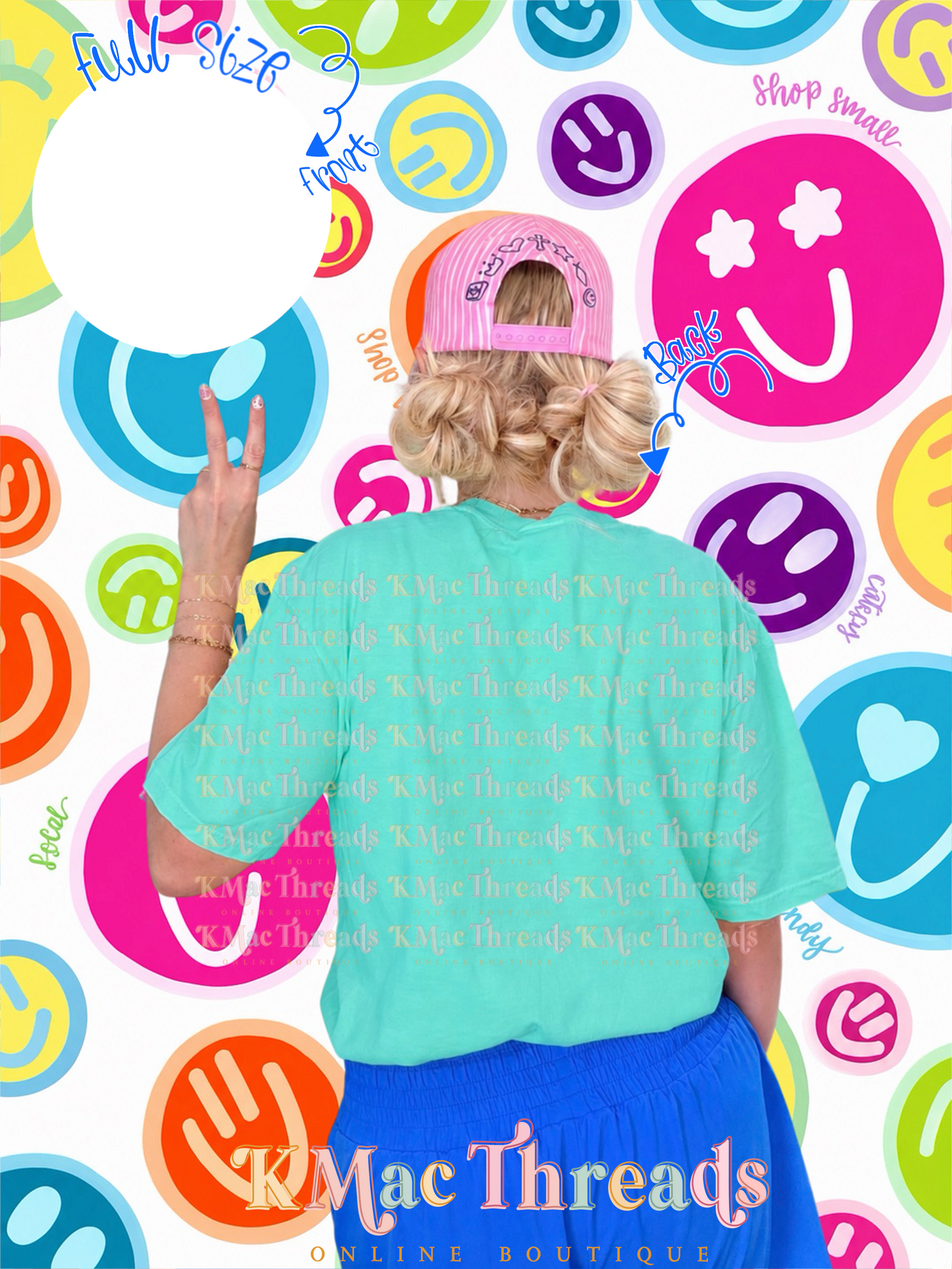 Island Reef CC Back Smiley Mock