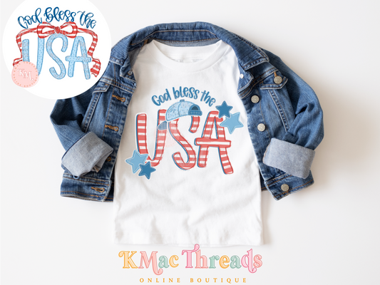 God Bless The USA Boy/Girl