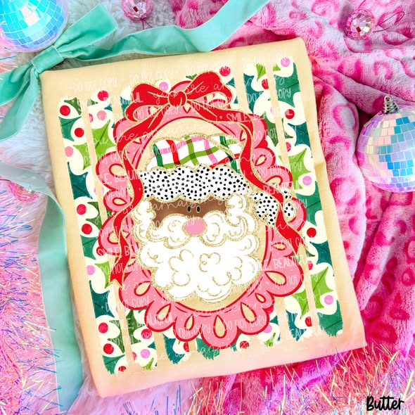 Whimsy Santa Frame