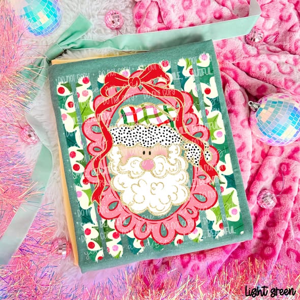 Whimsy Santa Frame