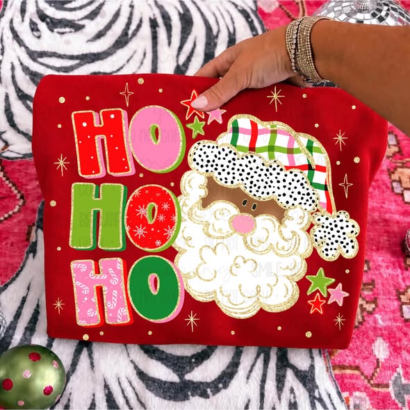 Ho Ho Ho Whimsy Santa