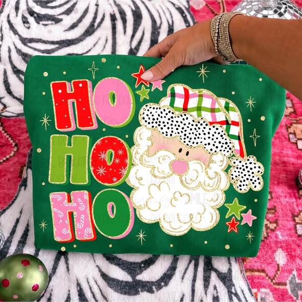 Ho Ho Ho Whimsy Santa