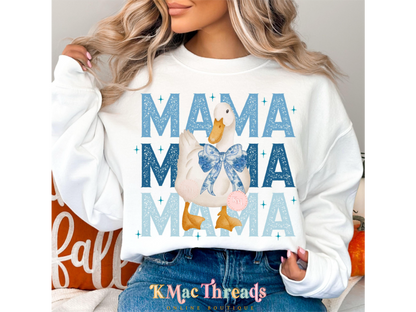 Blue Mama Goose