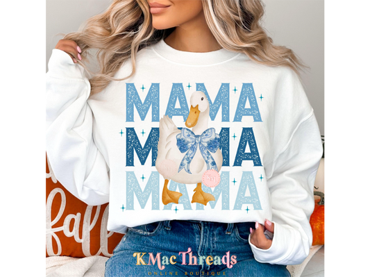 Blue Mama Goose