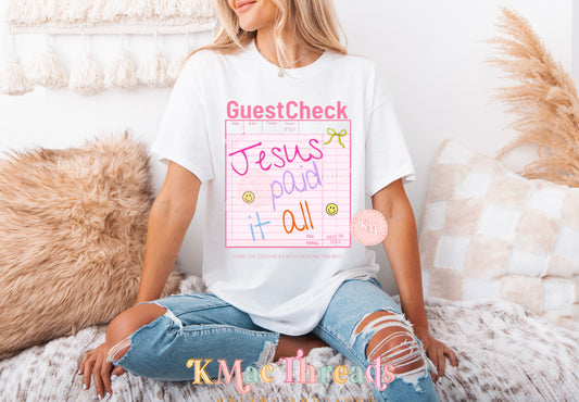 Jesus Paid It All