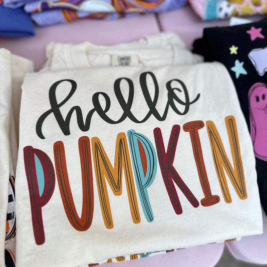 Hello Pumpkin Multicolor