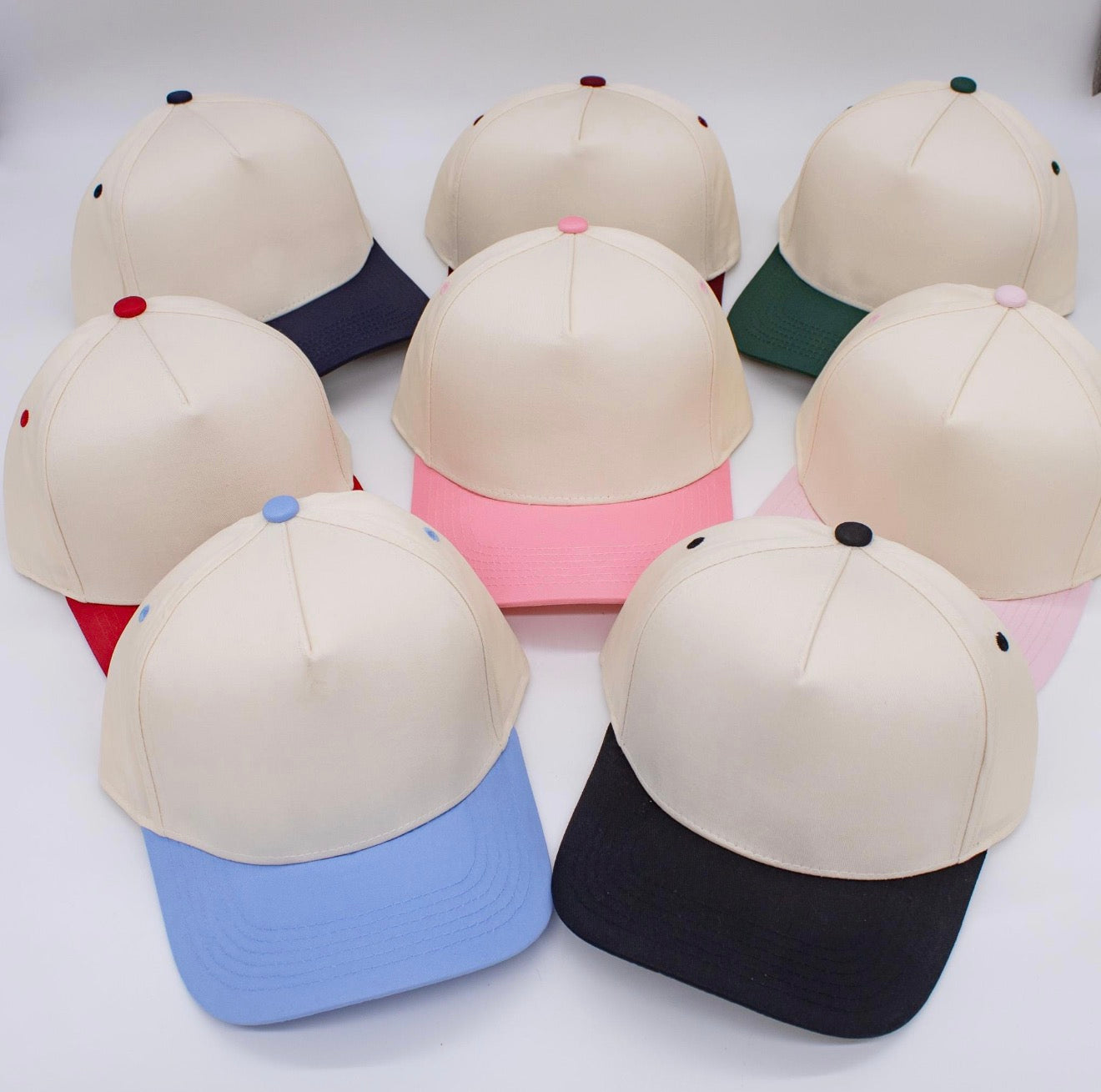 3D Puff Embroidery Number Hat