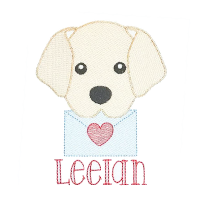 Boy Puppy with Name