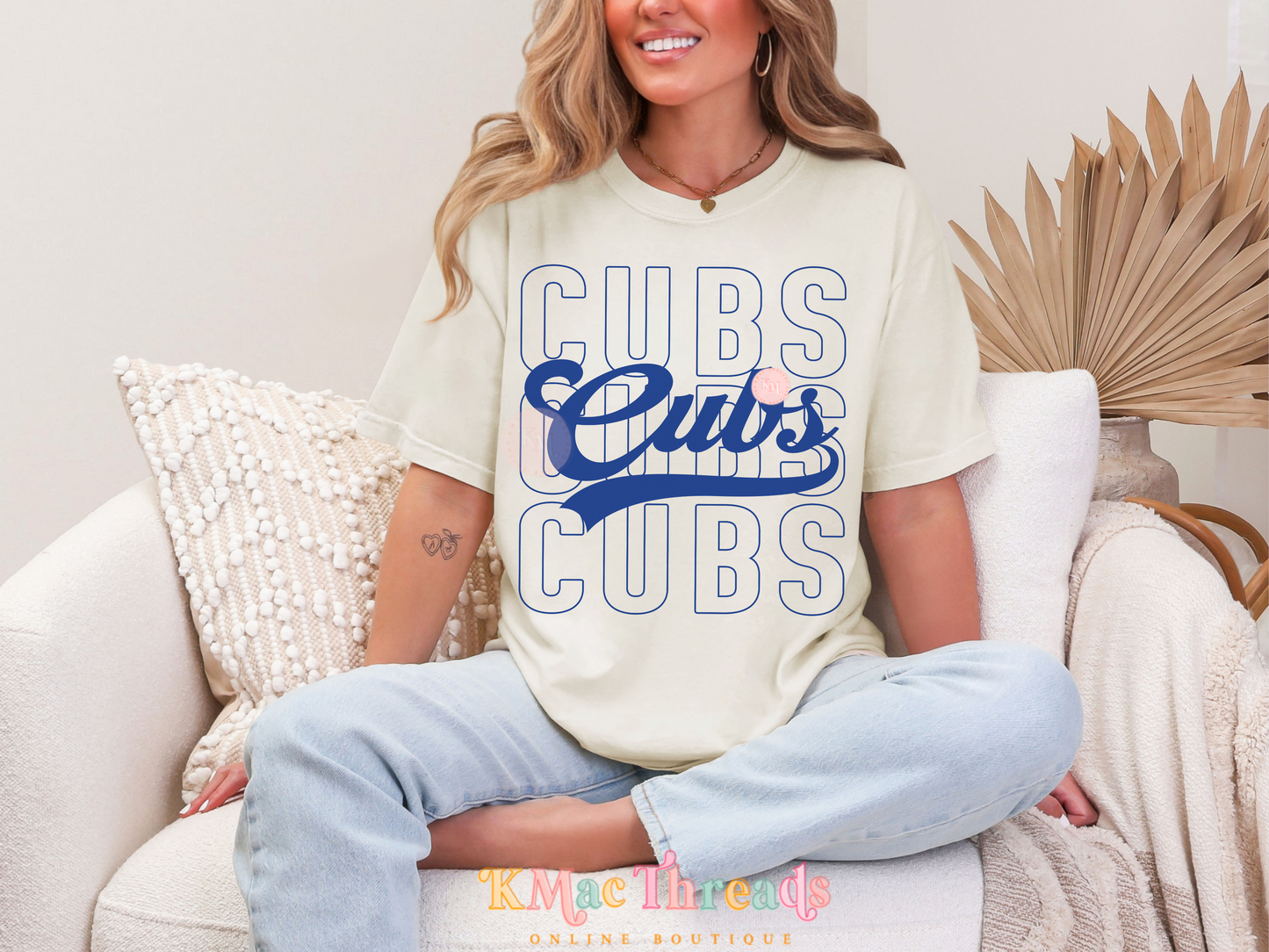 Cub Blue Double Print