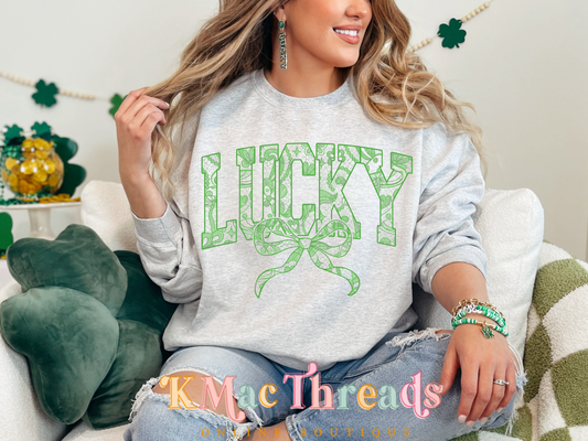 Lucky Faux Lace