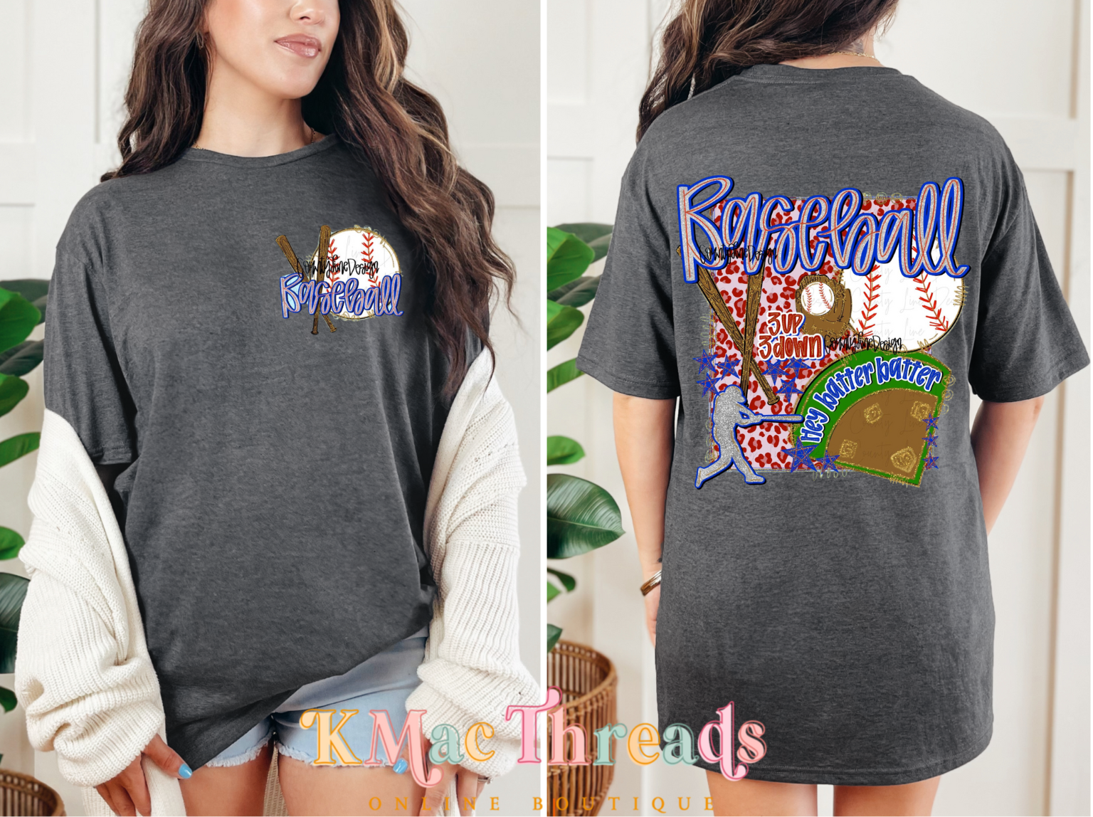 Front And Back Baseball – KMac Threads