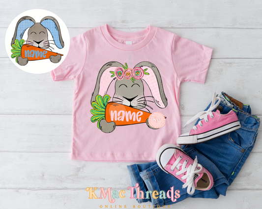 Girl Or Boy Bunny Nameplate