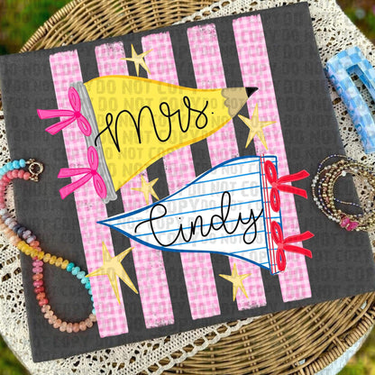 Teacher or Custom Pennant