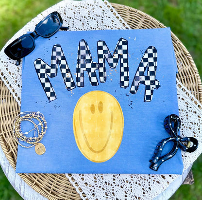 Checkered Mama Smiley