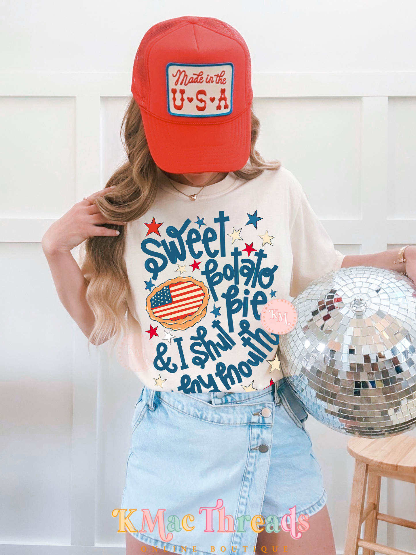 Sweet Potato Pie 4th of July