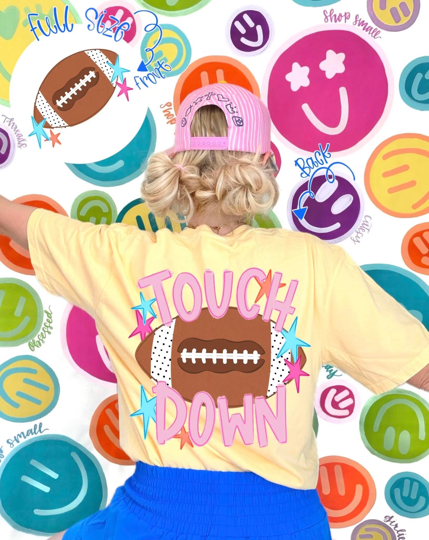 Pink Touchdown