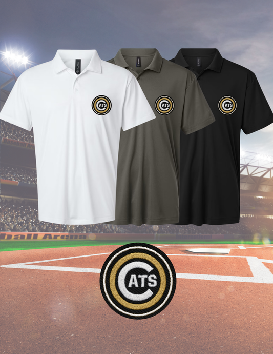 Collared Shirt with Embroidered Logo
