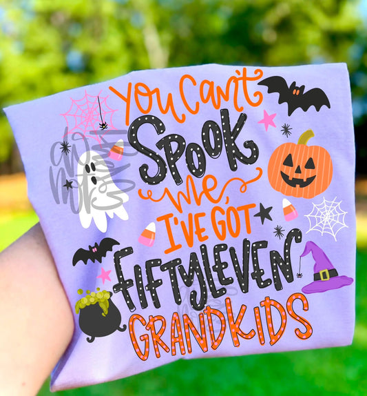 You Can’t Spook Me, I’ve Got Fiftyleven Grandkids
