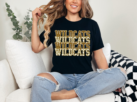 Faux Wildcat Glitter