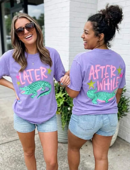 Later Gator/After While Crocodile Girl & Boy Version