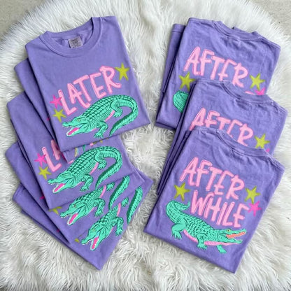 Later Gator/After While Crocodile Girl & Boy Version