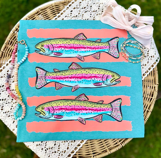 Preppy Fish Stripes