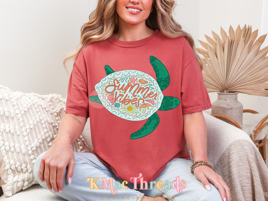 Summer Vibes Turtle