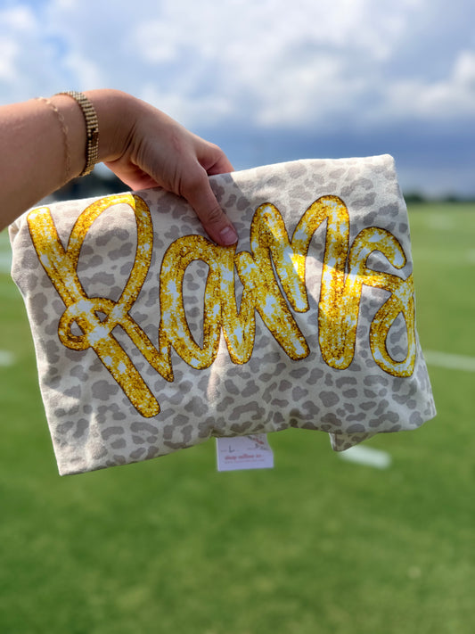 Rams Gold Script