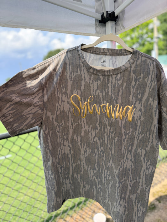 Preorder Camo Top With Design