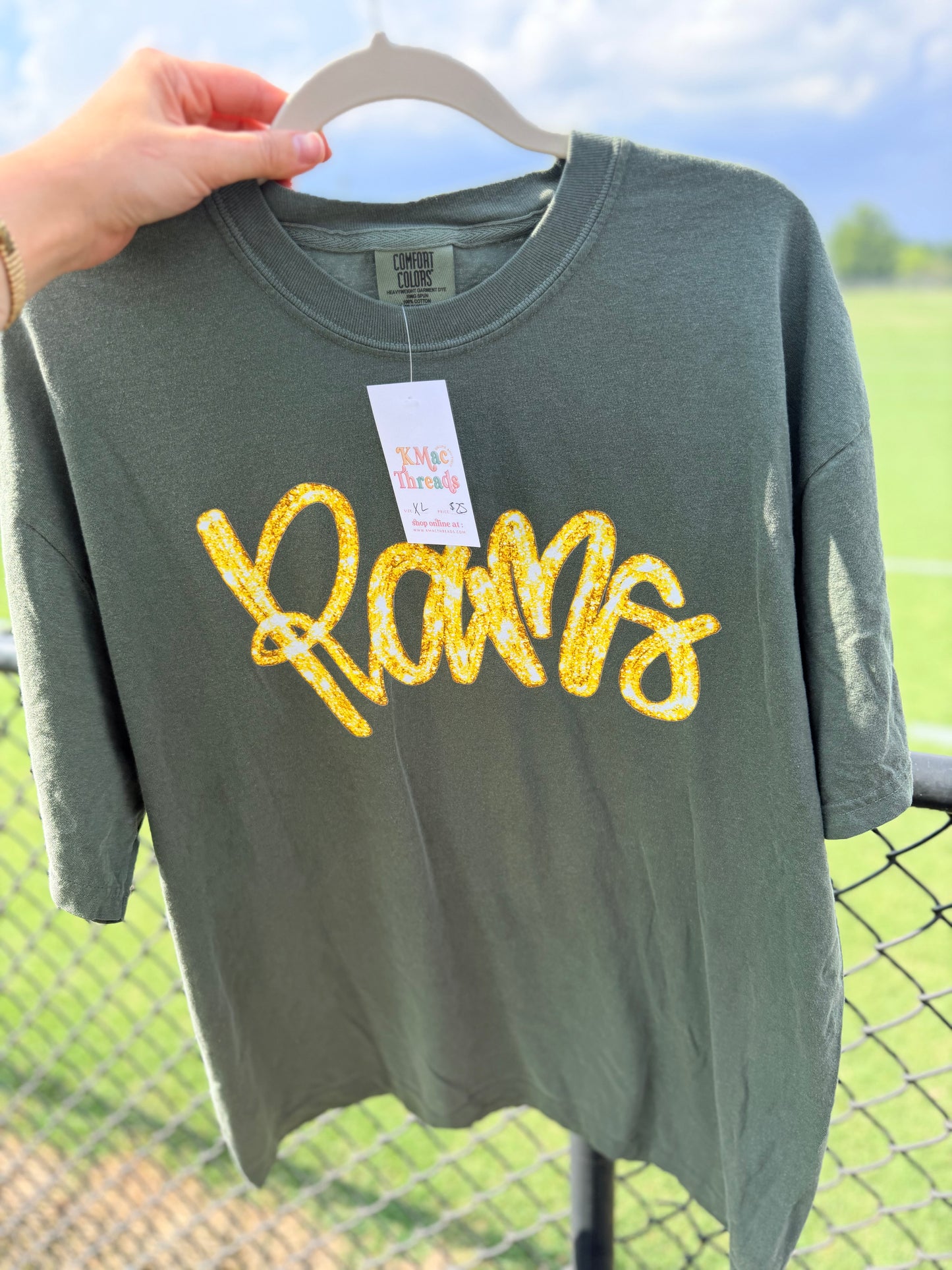 Rams Gold Script