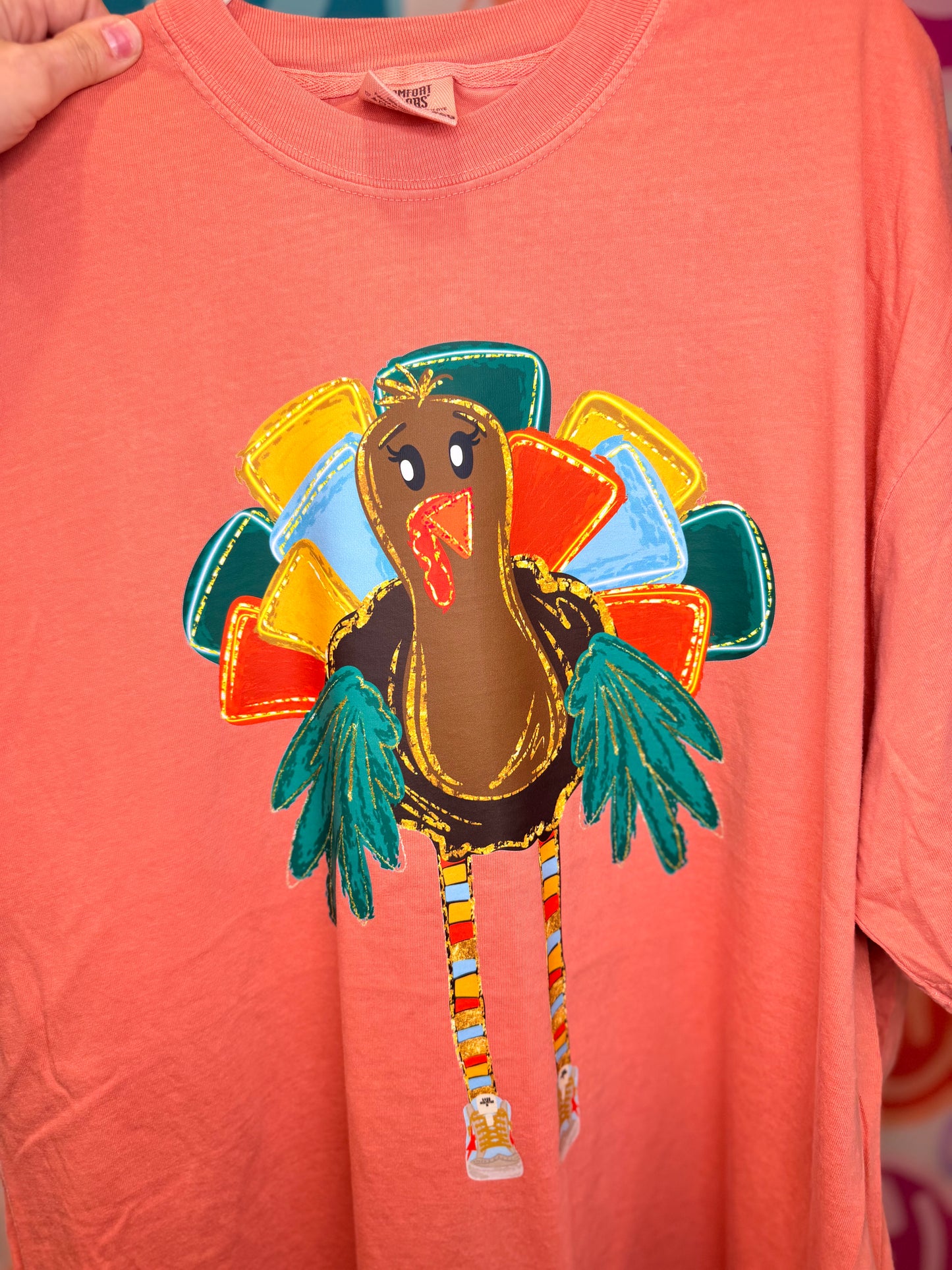Orange CC Long Leg Turkey Shirt
