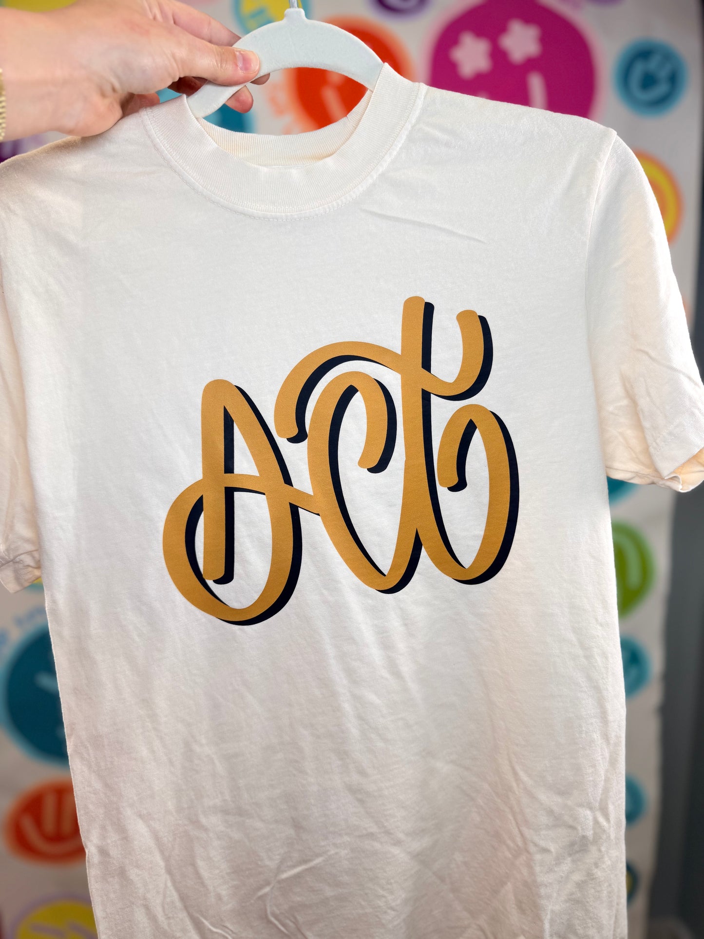 SCT Black and Gold Ivory CC Tee