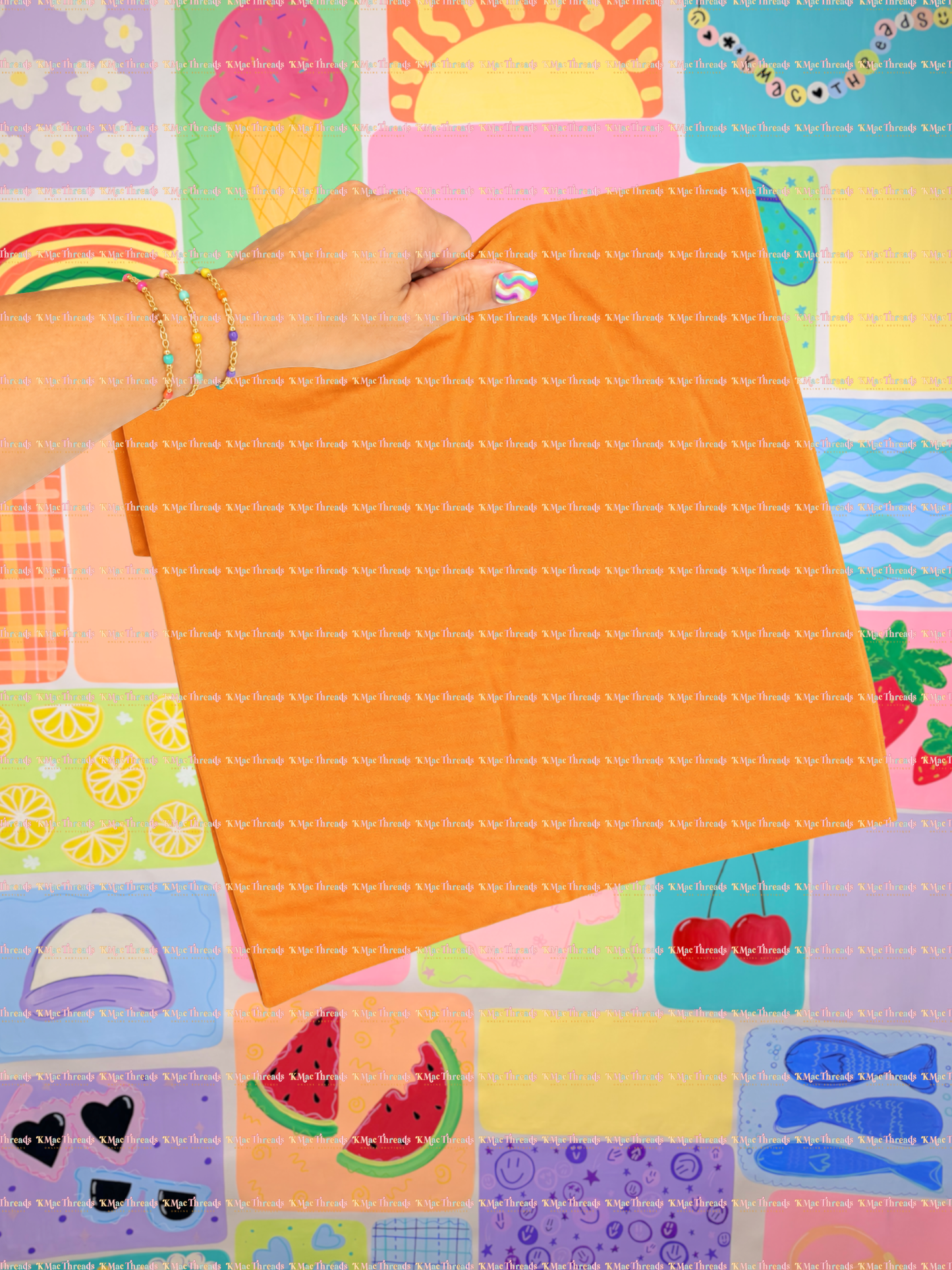 Tangerine Gildan Fun Mock
